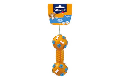 Vitakraft, Vitakraft Hantel Vinyl 15cm Hund, 