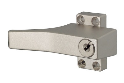 Qualité&Prix, Fenstersicherung matt vernickelt, Qualité & Prix Fenstersicherung Vernickelt | 8 cm