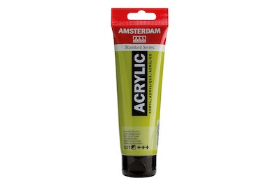 Amsterdam, Amsterdam Acrylfarbe Standard, Talens Acrylfarbe Amsterdam, olivgruen hell, 17096212, (120ml)