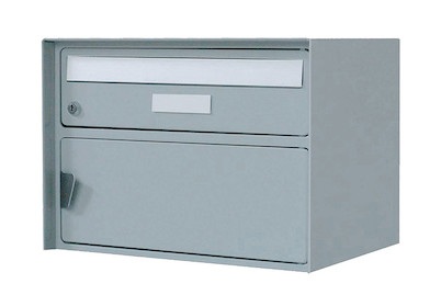 Huber, Briefkasten Zürich lichtgrau, Huber Briefkasten Zürich Lichtgrau | 31 × 41.8 × 30.3 cm