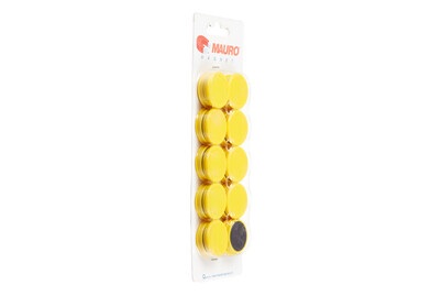 Weitere, Haftmagnet gelb, Haftmagnet Gelb | ? 3 cm | 20 Stück