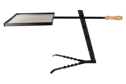 Nouvel, Grillset komplett Metall, Nouvel Klappgrill-Set, 38 x 32 cm, Höhenverstellbar