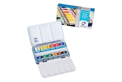 Van Gogh, VG Aquarell Metallkasten 20M 8612, Van Gogh Aquarell Metallkasten 20M 8612