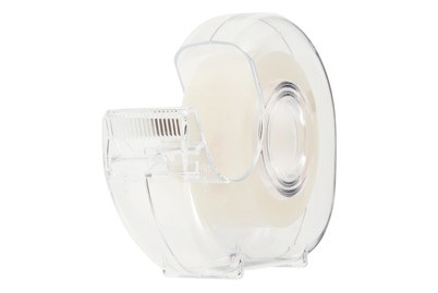 3m, 3M Tischabroller Crystal, Farbe: Transparent, Scotch Magic Tape Crystal, 19mm x 25m, kristallklar, auf Abroller, 6-1925D