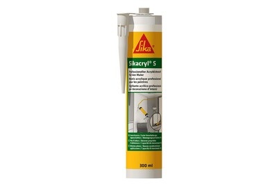 SIKA, SIKA Vielzweck-Acryldichtstoff, Sika Acryldichtstoff Sikacryl-S Weiss | 330 ml