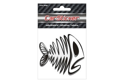 3D Car Sticker, 3D Car Sticker Fisch, 3D Car Sticker Fisch
