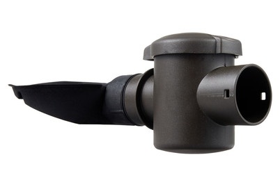 Garantia, Fallrohrfilter Speedy, grau - Regensammler montiert in 5 Minuten, Garantia Regensammler Speedy Grau
