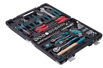 Technocraft, Werkzeugkoffer TOP BOX 92-tlg., technocraft Werkzeugkoffer TOP BOX 92 - Schwarz -