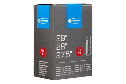 Schwalbe, Schlauch 27.5-29 x 1.75-2.30 SV, 27.5-29 Zoll Nr. 19 (SV) Schlauch