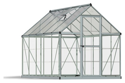PALRAM, PALRAM Gewächshaus HYBRID, Palram Gewächshaus Hybrid Silber | 2 × 3