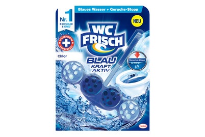 WC Frisch, WC FRISCH KRAFT-AKTIV, WC-Frisch Kraft-Aktiv Blauspüler Chlor (50g)