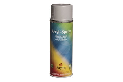 Rayher, Acryl Spray hellgrau 200ml, Rayher Acryl-Spray Hellgrau | 200 ml