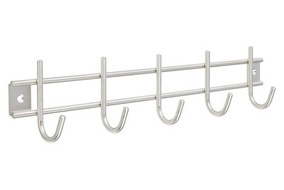 Siro, Siro Hakenleiste, Edelstahl, Siro Hakenleiste Garderobe 2256 | 38 cm | 5 Haken