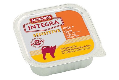 Animonda, animonda Integra Protect Sensitive Pute & Reis 100g, Animonda INTEGRA PROTECT Sensitive mit Pute und Reis für Katzen (100g)