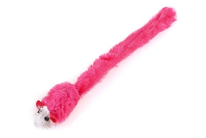 swisspet, Soft-Maus mit Raschelschwanz, pink, Swisspet Soft-Maus mit Raschelschwanz pink