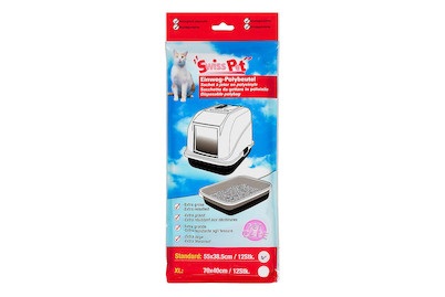 Catsy, Catsy Einweg-Polybeutel 55x38.5cm 12 Stück, Swisspet SP Einweg-Polybeutel (1 Stk)