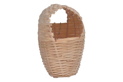 swisspet, Nistkorb für Exoten, geflochten, 15x12cm, Swisspet Nistkorb für Exoten, geflochten, 15x12cm (1 Stk)