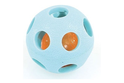 swisspet, swisspet Leuchtball Demi S,7cm hellblau Hunde Spielzeug, Leuchtball Demi, blau