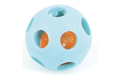 swisspet, swisspet Leuchtball Demi M,11cm hellblau Hunde Spielzeug, Leuchtball Demi, blau