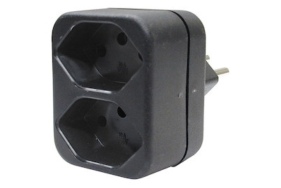 Steko Connect, Abzweigstecker 2xT13 sw, 