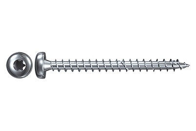 ferronorm, ferronorm Spanplattenschrauben, Ferronorm Powerfast Spanplatten-Schraube Verzinkt | 5 × 60 mm | 100 Stück