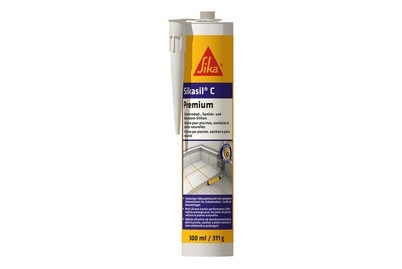 SIKA, SIKA Sikasil® C Premium, Sika Dichtungsmasse Sikasil C Premium Grau | 0.3 l