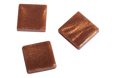 Rayher, Acryl-Mos. Metallicbrillbron.1x1cm,50g, 