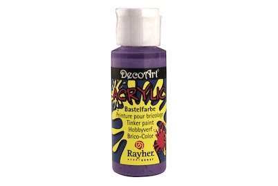 Rayher, Acrylic-Bastelfarbeflieder, 59 ml, Acrylic-Bastelfarbe flieder 59ml