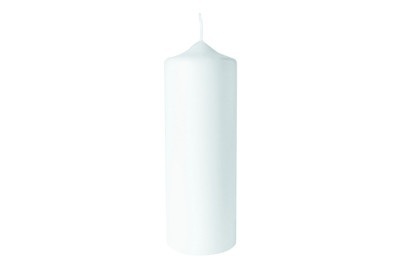 Rayher, Stumpenkerze, 150x60 mm, Rayher Stumpenkerze Weiss | 15 × 6 cm