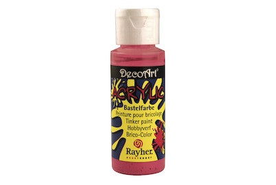Rayher, Acrylic-Bastelfarbepink, 59 ml, Acrylic-Bastelfarbe pink 59ml