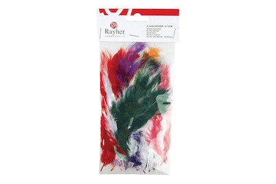 Rayher, Flauschfeder, Flauschfeder, 10-15 cm, SB-Btl. 15 Stück