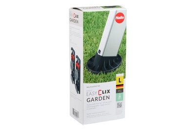 Hailo, HAILO Wechselfuss-Set EASYCLIX GARDEN L, Hailo Wechselfuss-Set Garden L | 4 Stück