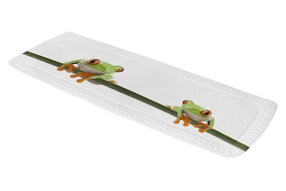 Kleine Wolke, Wanneneinlage »Frog«, Kleine Wolke Sicherheitseinlage für Badewanne Maigrün | 36 × 92 cm