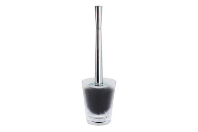 Spirella, Spirella WC-Bürste Max-Acryl clear, Spirella WC-Bürstengarnitur Max Acryl | 40 × 12 cm