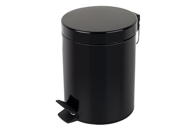 Spirella, Spirella Treteimer 3L Sydney black, Spirella Treteimer Sydney Schwarz | 17.5 × 22 × 25.5 cm | 3 l