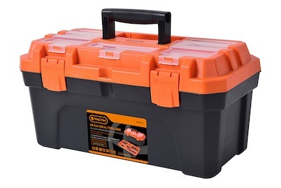 TACTIX, Tactix Werkzeugkasten 51x25x26cm, Tactix Werkzeugkasten | 26 × 50.7 × 25.9 cm