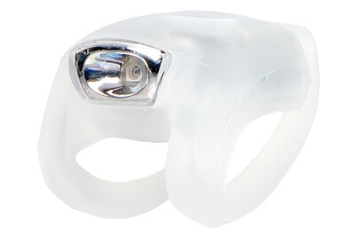 Knog, Knog Rücklicht Strobe transparent, knog. Velolampe Frog Strobe Rücklicht