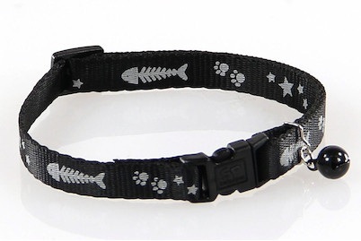 swisspet, ReflectLine Katzenhalsband sw 10/20-30, swisspet Katzenhalsband ReflectLine schwarz