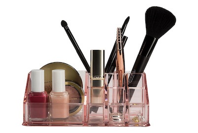 See Mann Garn, See Mann Garn See Mann Garn, Kleine Wolke Cosmetic Organizer Valerie Pastellrosa | 6.4 × 17.1 × 9.6 cm