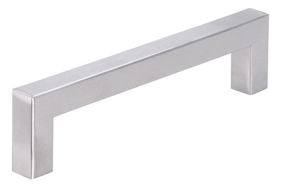 Siro, Möbelgriff Edelstahl 2387H-140N1, Siro Möbelgriff 2387H Edelstahl | 140 × 35 × 12 mm
