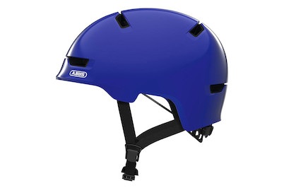 ABUS, Abus Casco bici ABUS raschietto ragazzino 3.0 / / lucido blu blu lucido ..., Abus Velohelm Scraper 3.0 Kid - Shiny Blue (Grösse: S (51-55 cm))