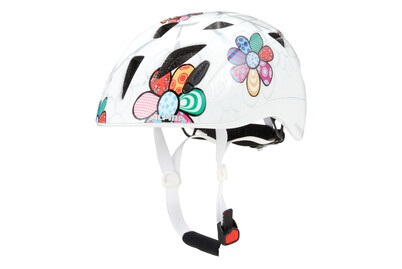 Alpina, ALPINA Helm XIMO FLASH, Einsatzbereich, Alpina Velohelm Ximo Flash Weiss Blumen | 49-54 cm