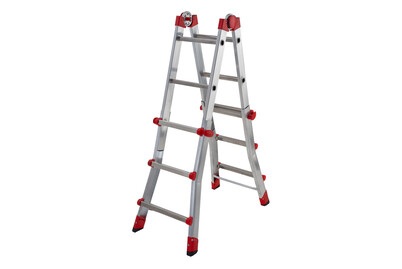 Hailo, HAILO Teleskopleiter 4 x 3, Hailo Teleskopleiter 4 x 3 Sprossen