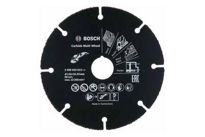 Bosch, Trennscheibe Carbide Multi Wheel, 125mm, 