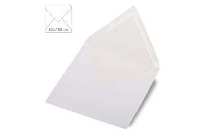 Rayher, Rayher Kuvert quad.,metallic, FSC Mix Cr, 