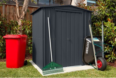 Globel, Globel Metallhaus PLUS 6x5, Globel Metallhaus Plus Anthrazit | 215 × 171 × 144 cm