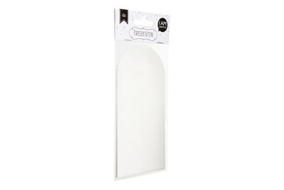 I am Creative, Papiertüten, weiss, 6 Stück, I AM Creative Papierbeutel | 13.5 × 8.7 cm | 6 Stück