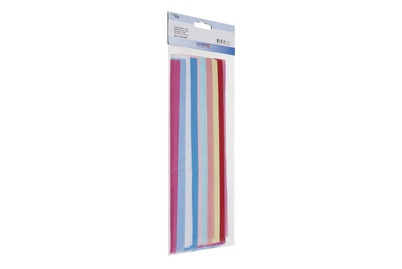 GLOREX, GLOREX Seidenpapier Matt Multicolor, Glorex Seidenpapier Matt Multicolor | 50 × 70 cm | 10 Stück
