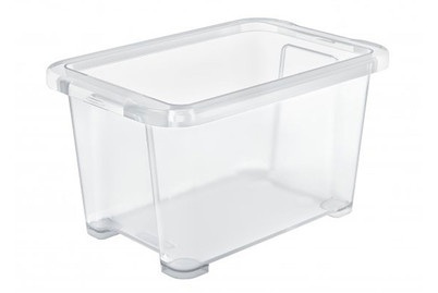 Rotho, Rotho EVO Easy Aufbewahrungsbox 1.2l, Kunststoff (PP) BPA-frei, transparent, Rotho Evo Easy Box | 9.8 × 11.7 × 17.8 | 1.2 l