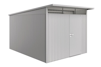 Biohort, Biohort Gerätehaus AvantGarde Gr. A8, Biohort - Gerätehaus AVANTGARDE GR. A8 - silber - Metall - 380/260/222 cm
